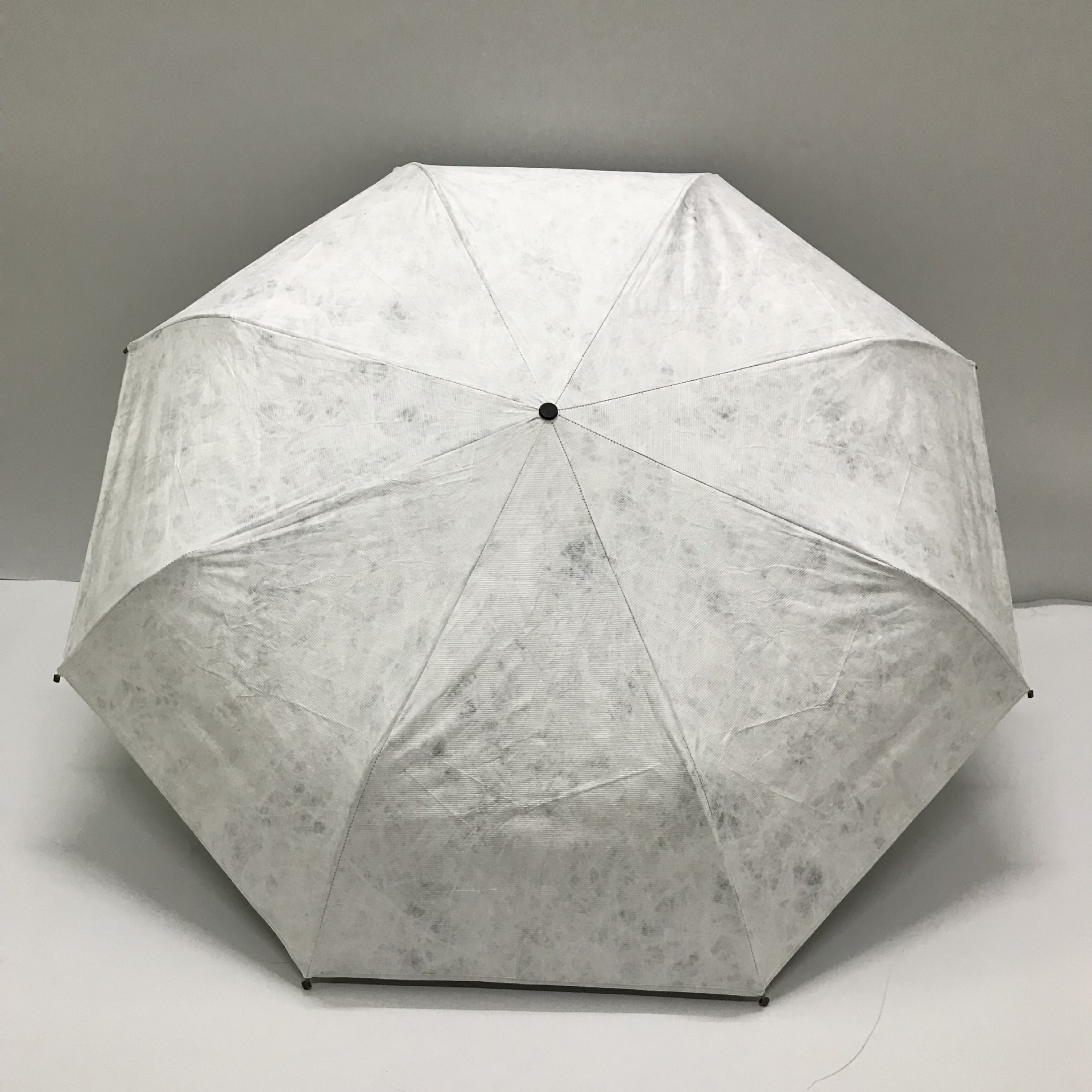 厂家直销特卫强折叠杜邦纸伞印制llogo杜邦授权认证牛皮纸三折伞