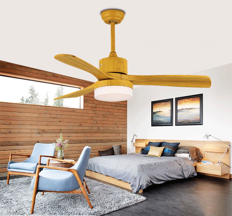 餐厅吊扇灯_北欧实木吊灯复古家用风扇灯客厅灯餐厅简约 - 阿里巴巴