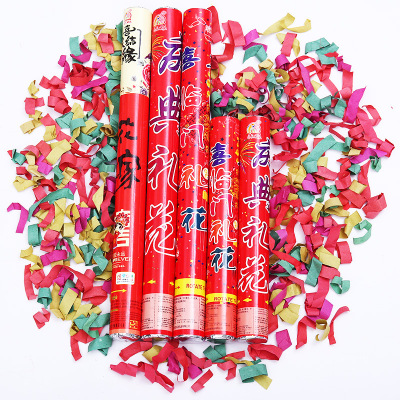 思泽 结婚礼炮 婚礼礼花筒 开业庆典 婚庆礼花炮 花瓣雨 彩花筒