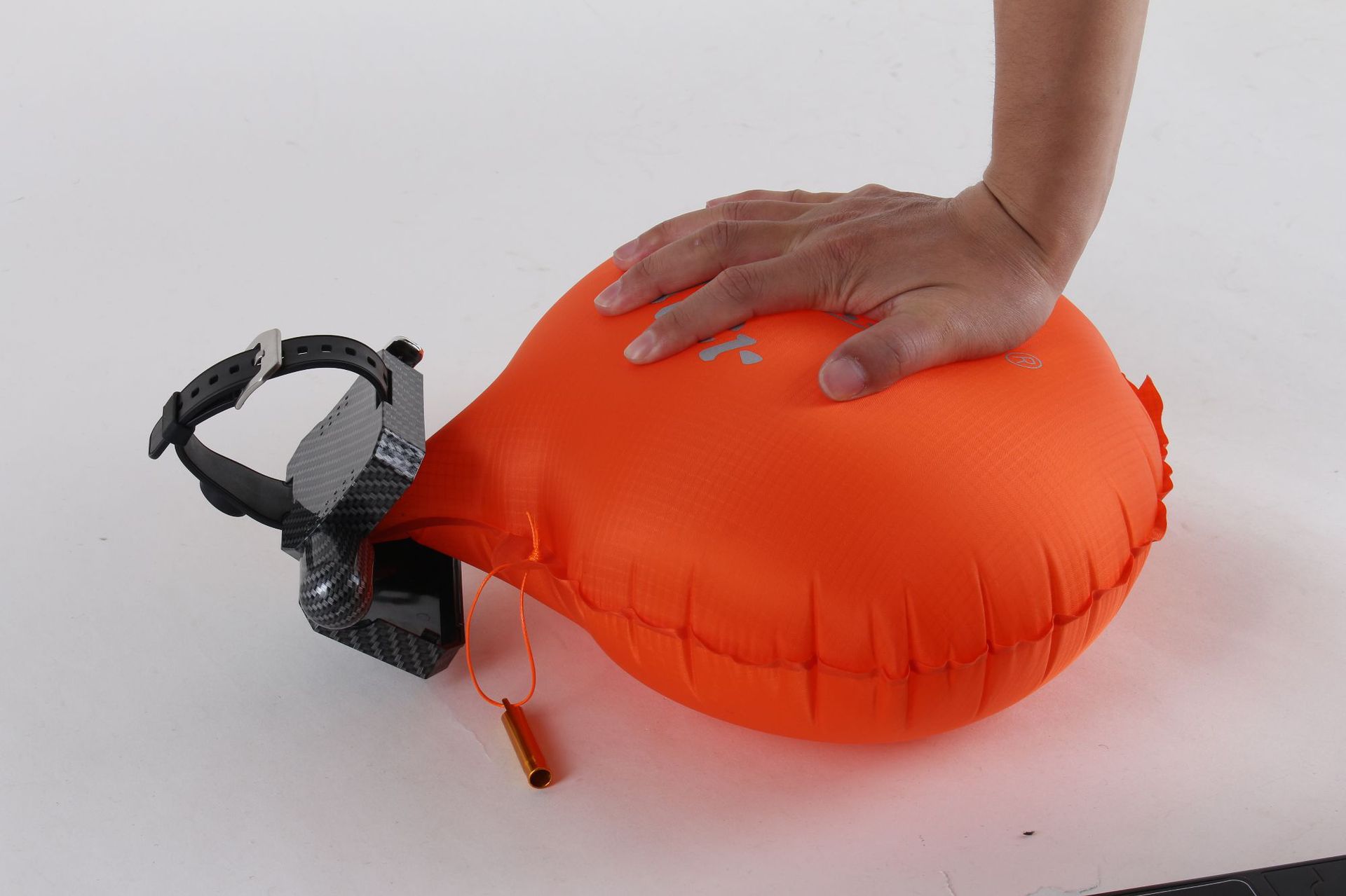 新款 防溺水手环 游泳 自救手表 水下用品 充气囊 救生手环 神器