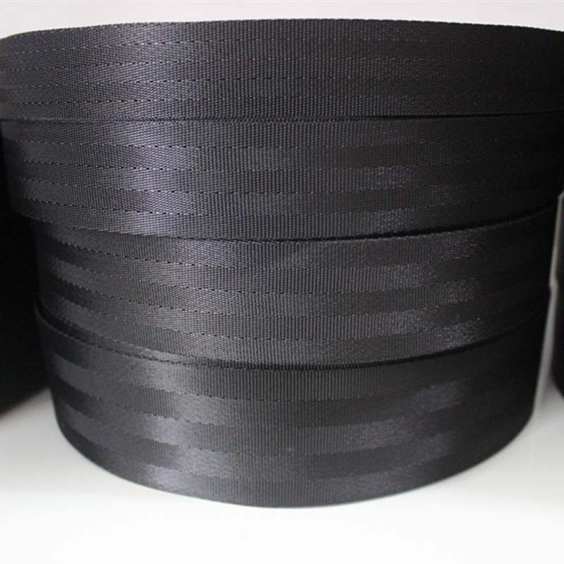 现货密纹加厚汽车安全带 儿童座椅人字纹仿尼龙织带背包带