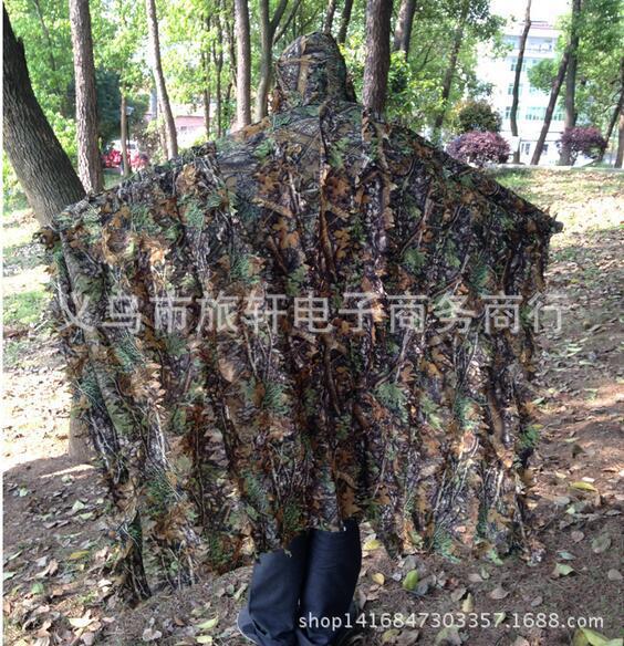 Jesus Survival 3D Leaves Camouflage Camouflage Clothing Invisibility Cloak Camouflage Clothing Chicken Eating Ghillie Suit Hunting Clothes Leaves Clothing