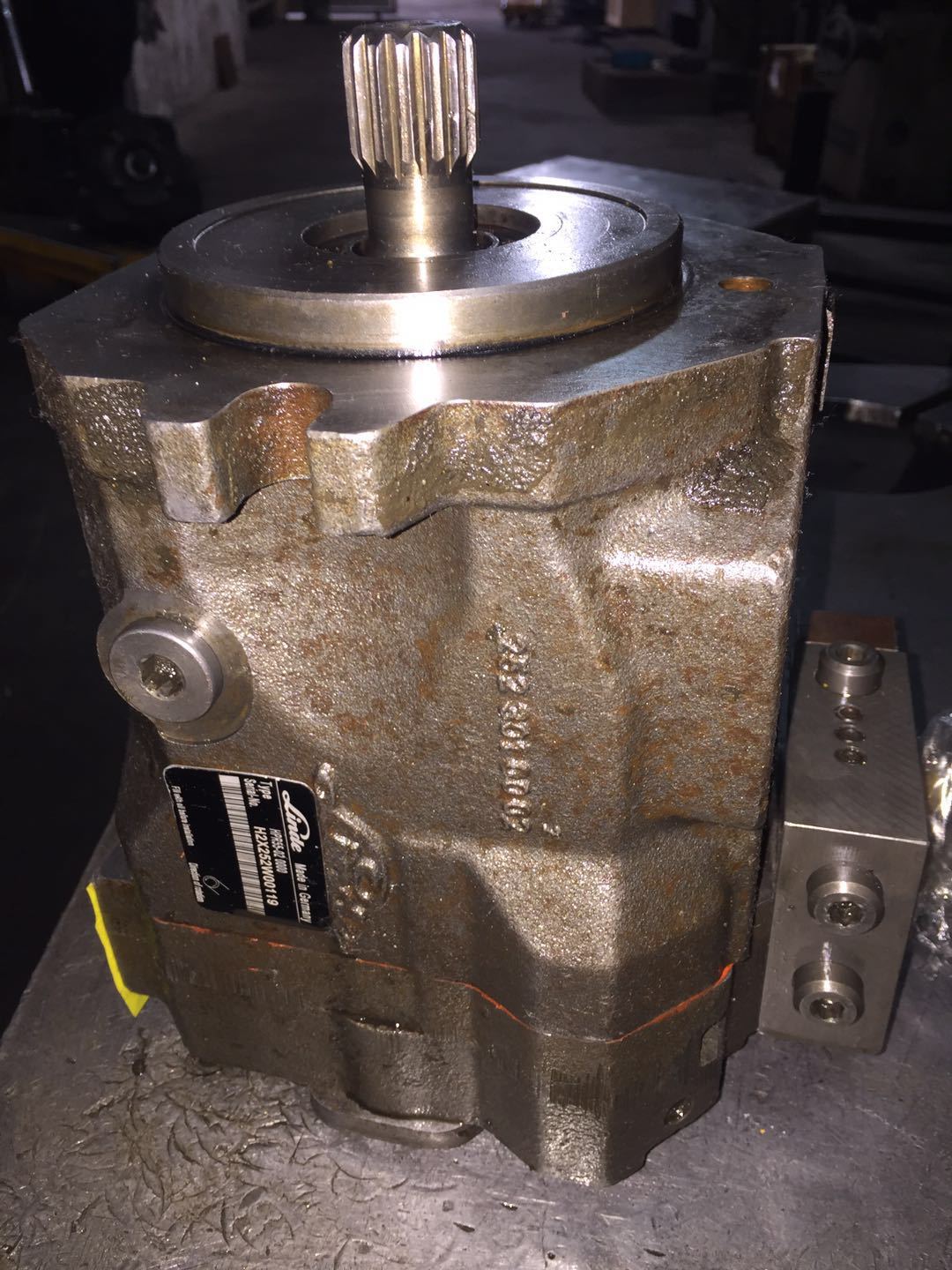 德国linde林德hpr55-02液压泵上海专业维修柱塞泵