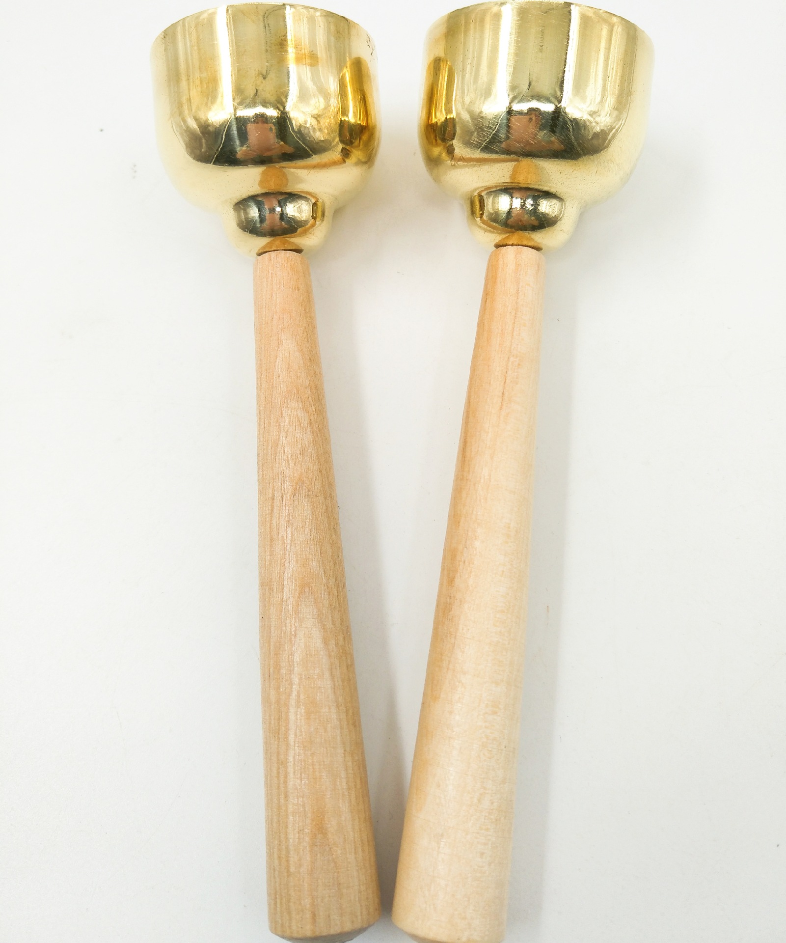 打击乐器碰钟大碰钟大碰铃镀铜碰钟直径45厘米碰钟