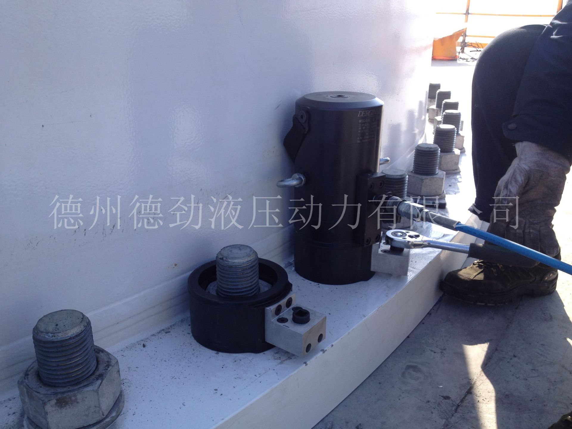 msd多级液压螺栓拉伸器拆装高强度螺栓拉伸器合金钢液压拉伸器