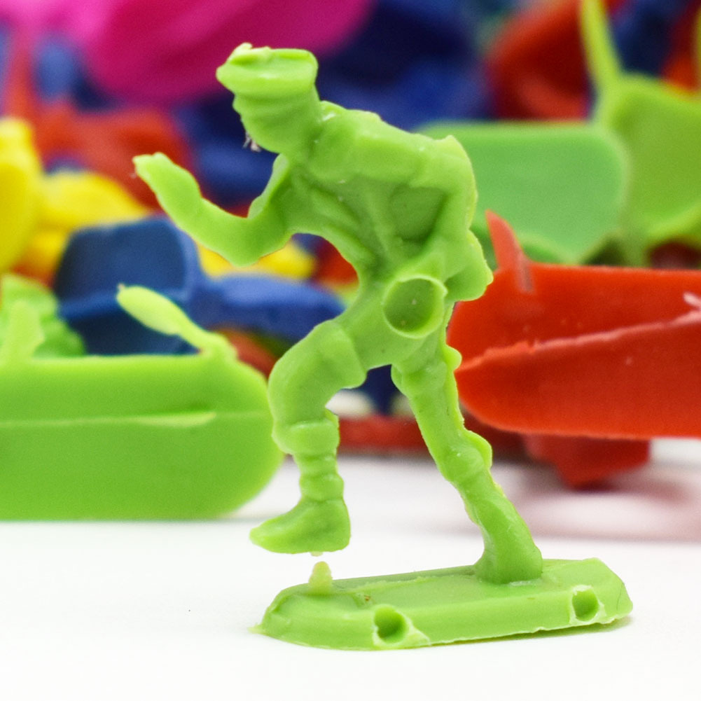 5cm二战兵人军事部队士兵模型怀旧装32mm扭蛋玩具