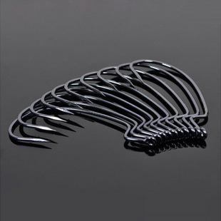 路亚worm hook 软虫钩 德州钓组 曲柄钩 钓鱼配件 威海渔具 批发