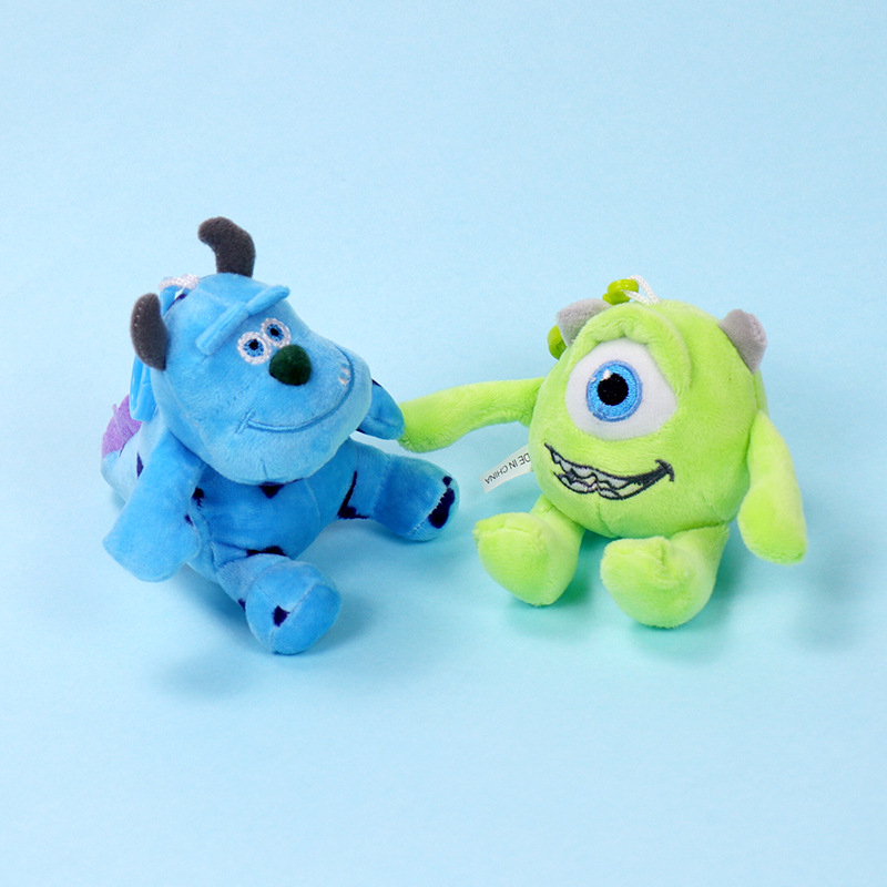 怪兽大学毛怪苏利文毛绒挂件迷你小挂饰娃娃机爪机娃娃玩偶包挂件