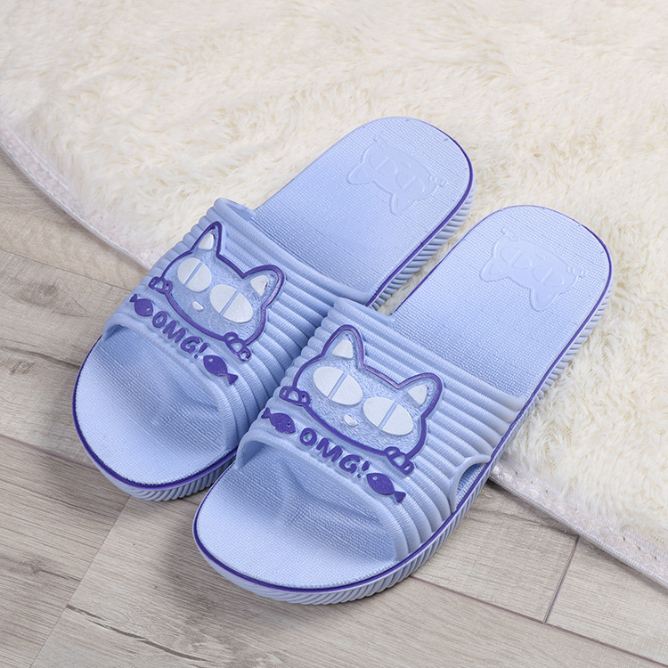 2023 Creative New Slippers Summer Non-Slip Indoor Home Slippers Men and Women Couple Hotel Bathroom Sandals Wholesale