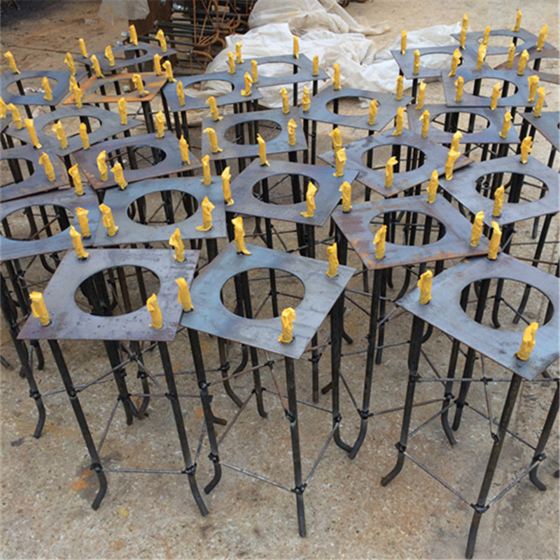 供应路灯预埋件 中高杆灯预埋件 折叠式基础笼 10米灯杆基础笼