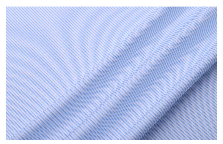 现货供应竹纤维超细旦衬衫面料经典条纹职业装衬衣布料职业风格