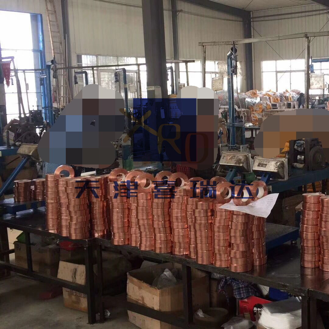 天津静海纸箱专用可出口可出产地证镀铜锌17.18#钉线扁丝封箱丝