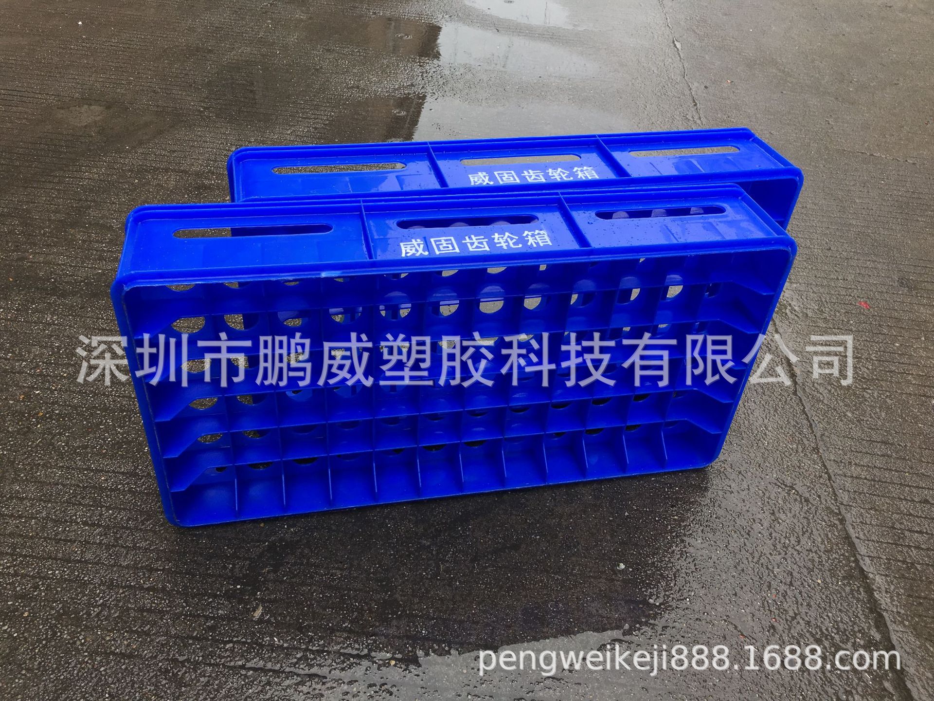 现货批发50/72/100孔灯泡箱 直径32mm灯泡专用储存周转箱 运输箱