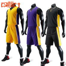 湖人队新赛季篮球服套装24号球衣可以定制logo印字号团购厂家批发