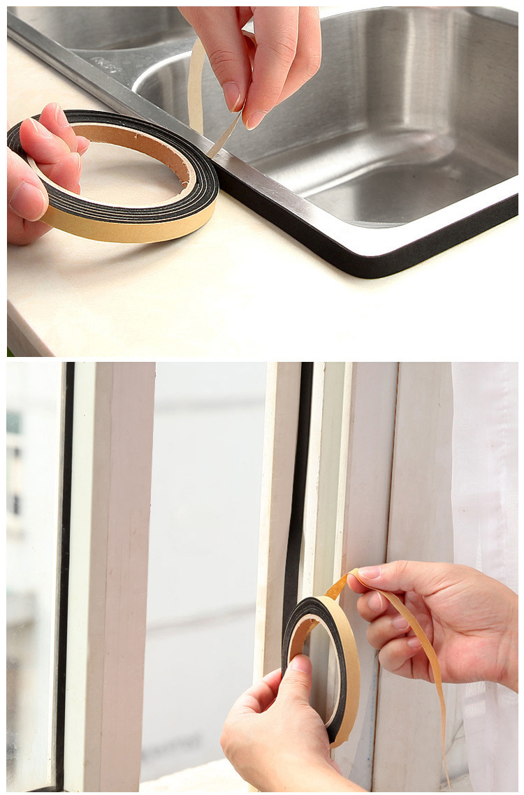 密封条煤气灶台缝隙防污条自粘防尘防水隔音密封条多用途厨房用品