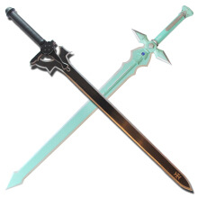 龙泉宝刀剑cosplay道具刀剑神域 桐谷和人武器 黑剑-阐释者木制