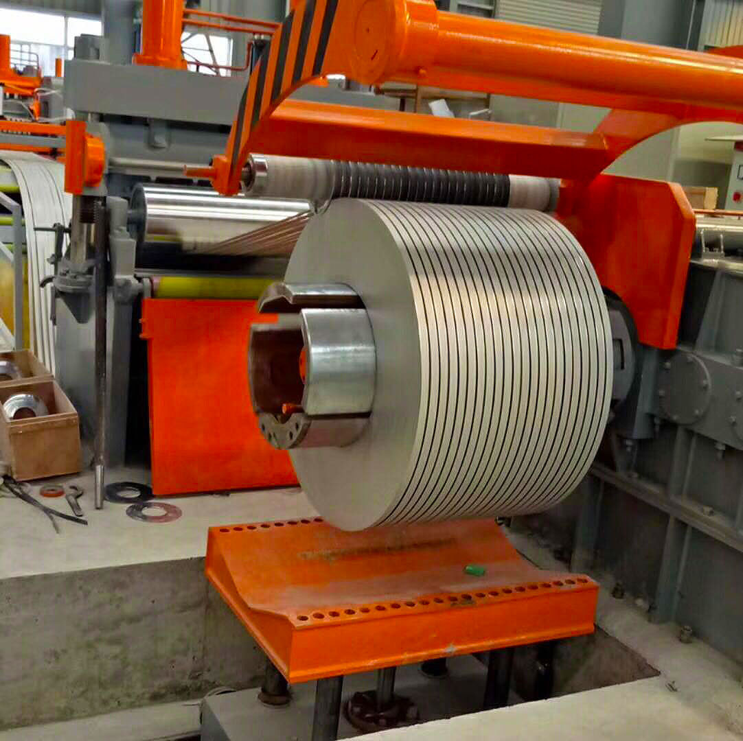 佛山精密机械设备纵剪分条机 金属分条机设备 钢带分条机分条机