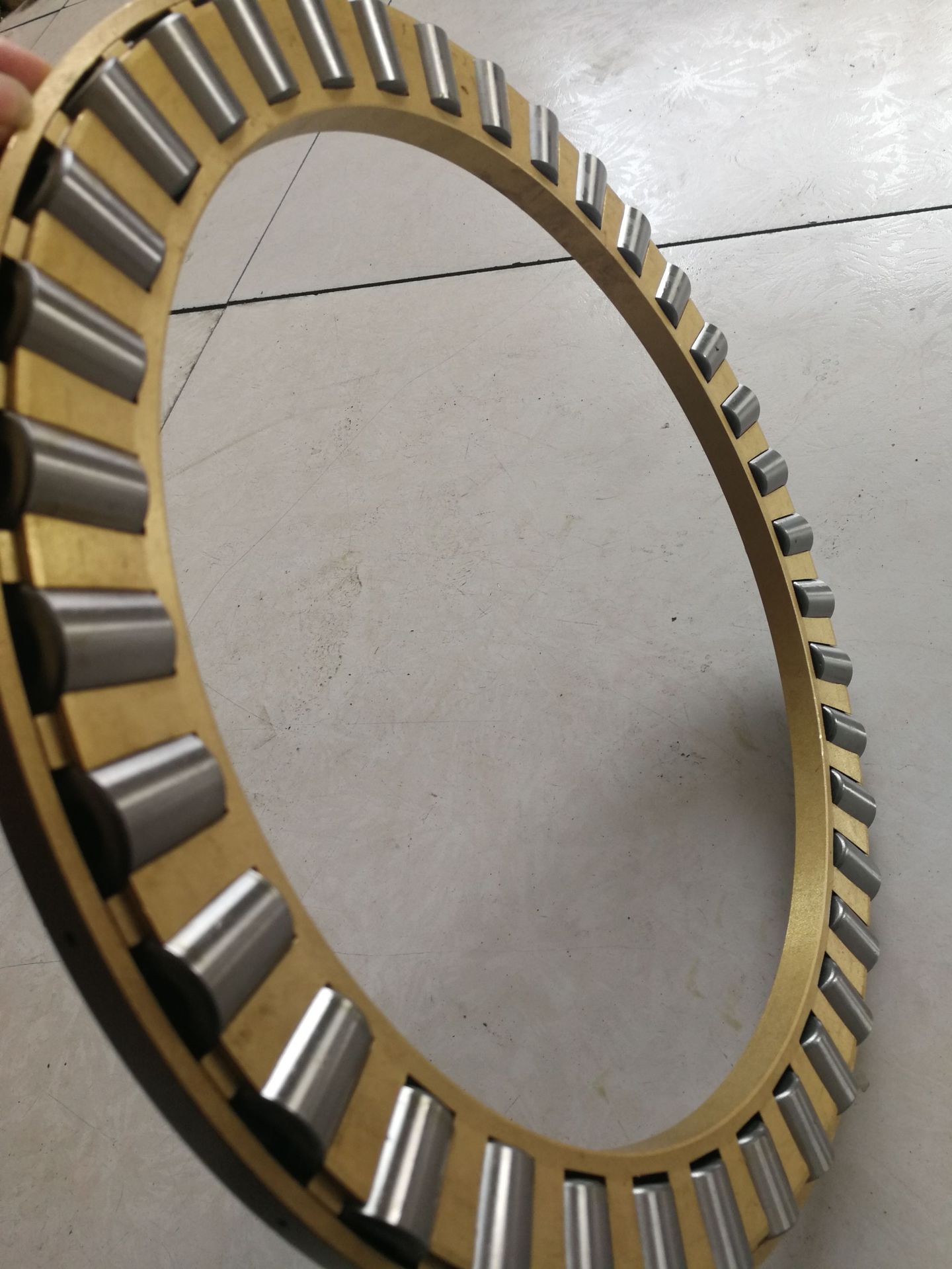 配件定制八类平面推力圆柱滚子轴承保持器太阳保持架铜保持架0648