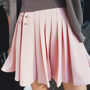 细百褶裙半身裙