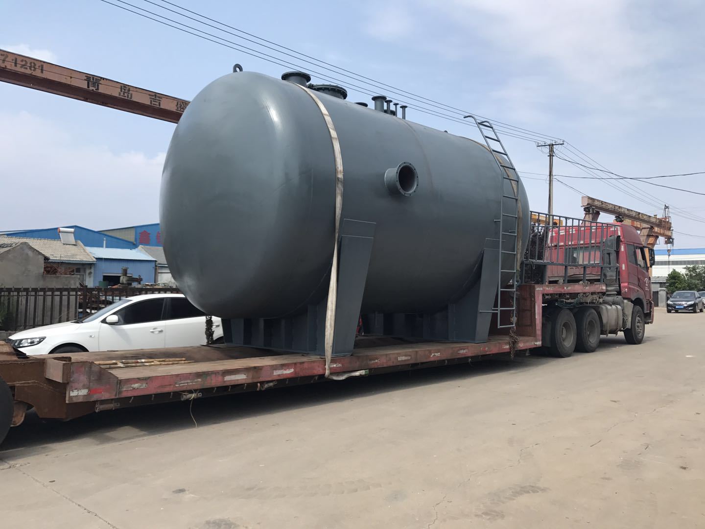 厂家定制不锈钢储水罐 卧式工业大型耐腐蚀储水罐 储油罐