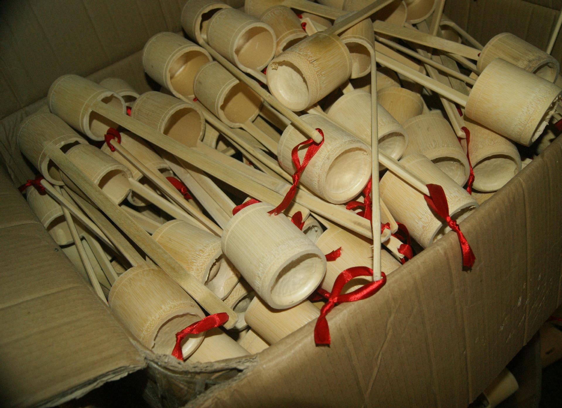 酒提竹制酒吊子整体型