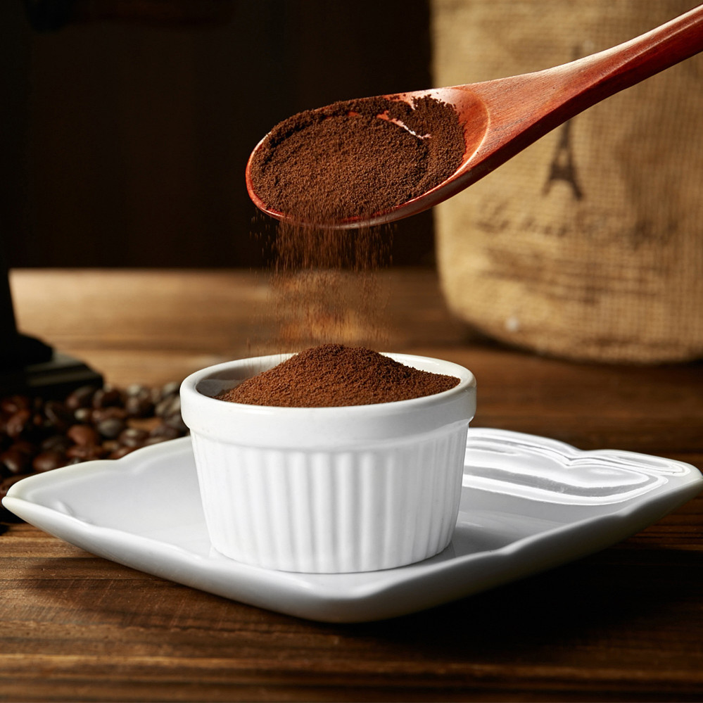 进口速溶咖啡粉 罗布斯塔豆中浅烘焙速溶咖啡粉 黑咖啡原料批发