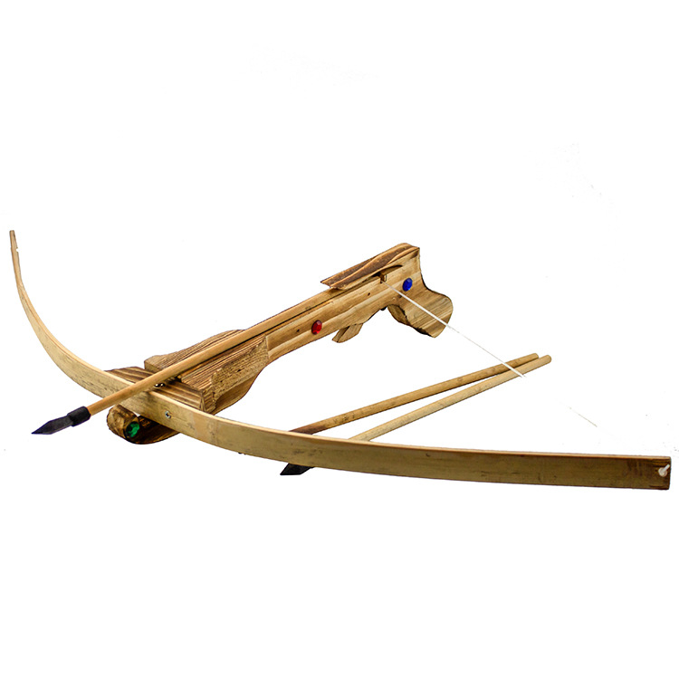 古代兵器模型弓箭杆 战狼 诸葛连发小号玩具弓箭模型 木质工艺品