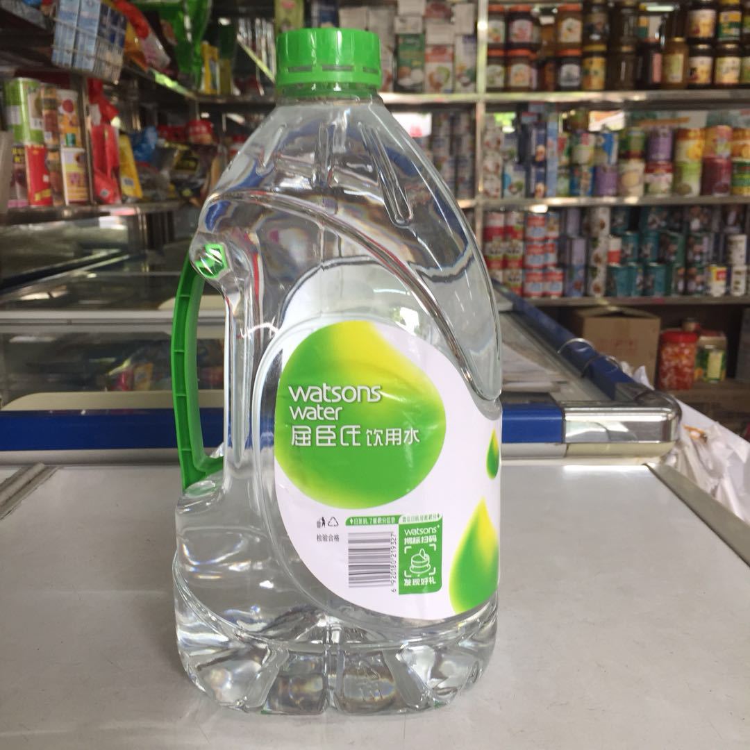 屈臣氏蒸馏水4.5l*4桶 watsons饮用水(蒸馏制法) 整箱 商用家用