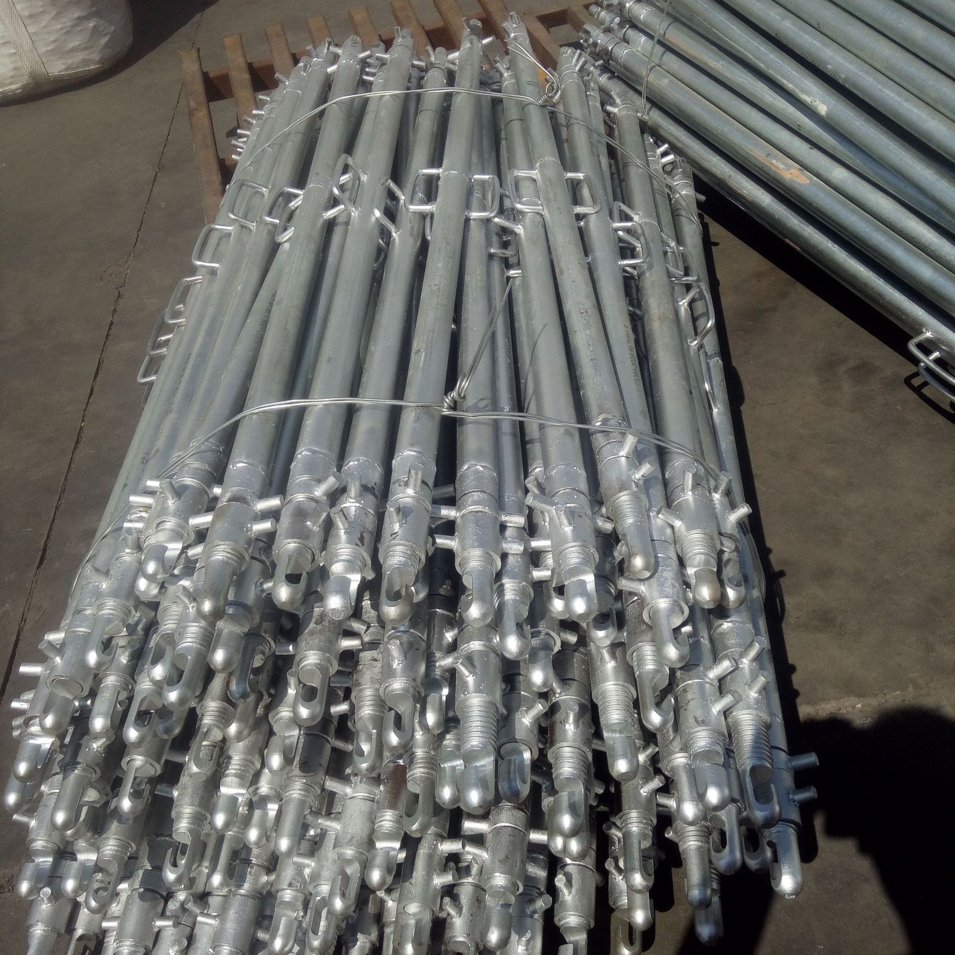 真实厂家生产 pc斜支撑 预制墙板斜撑 装配式建筑斜拉杆 正反扣