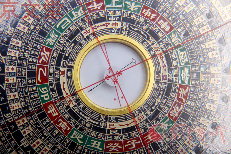 集易堂8.5三元三合八宅明镜辅星法罗盘四派综合罗盘b强磁天池