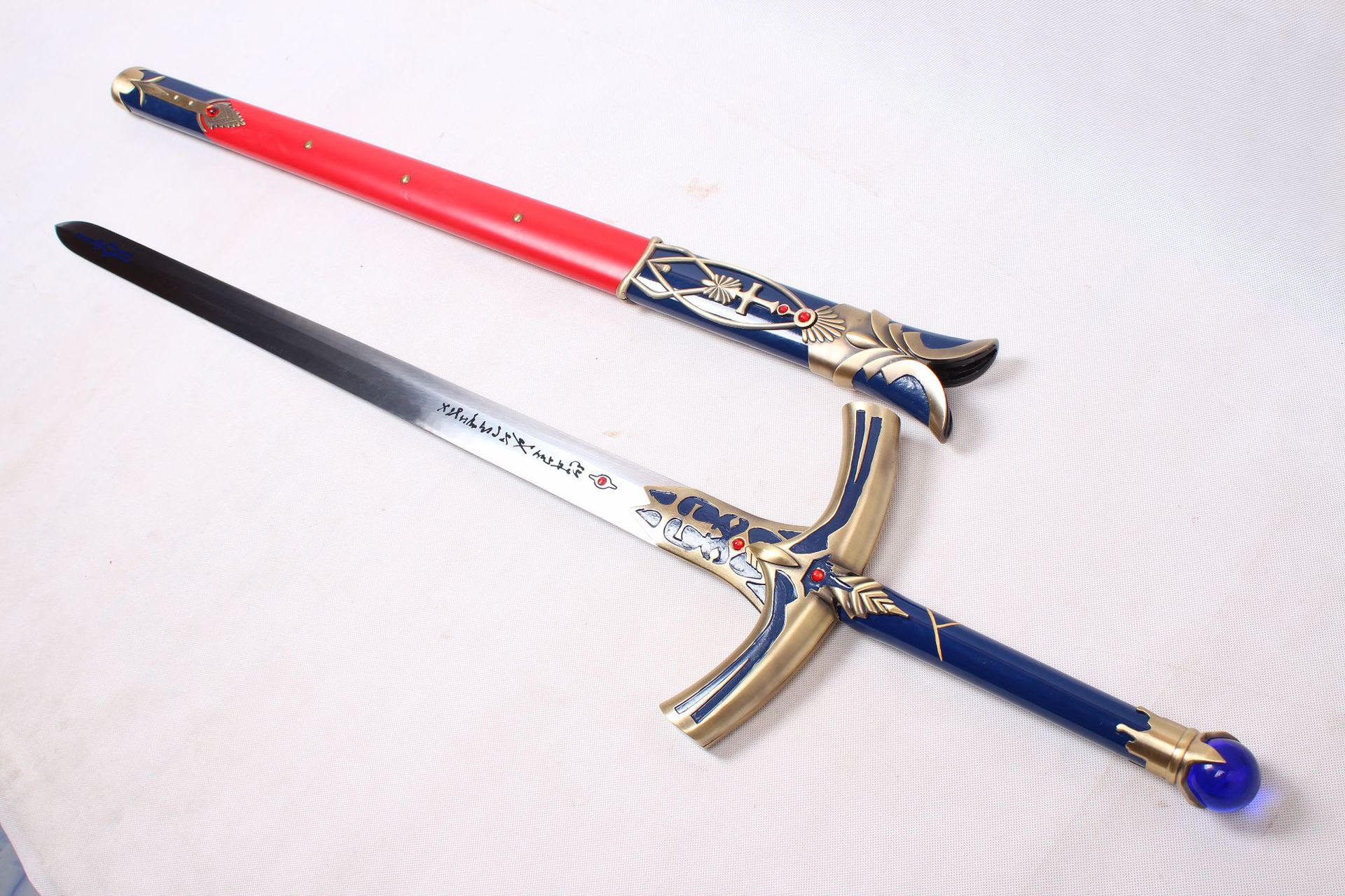 命运之夜长夜fate石中剑saber剑誓约胜利黄金之剑1:1全金属动漫