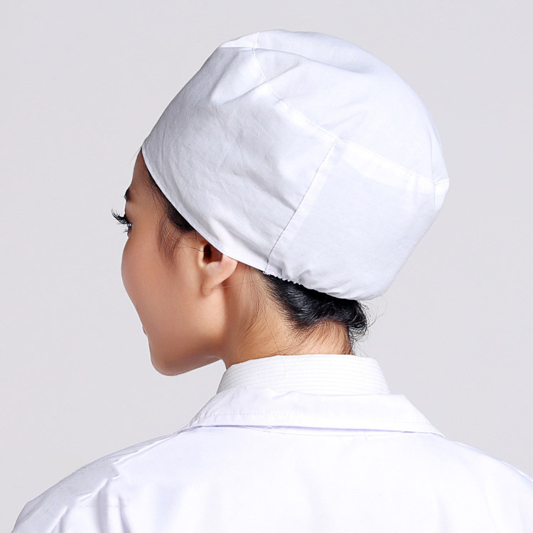 食品厂厨房保暖医生圆帽男女通用实验手术防尘酒店车间透气卫生帽