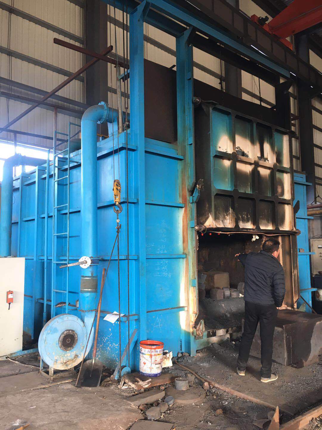 天然气锻造加热炉