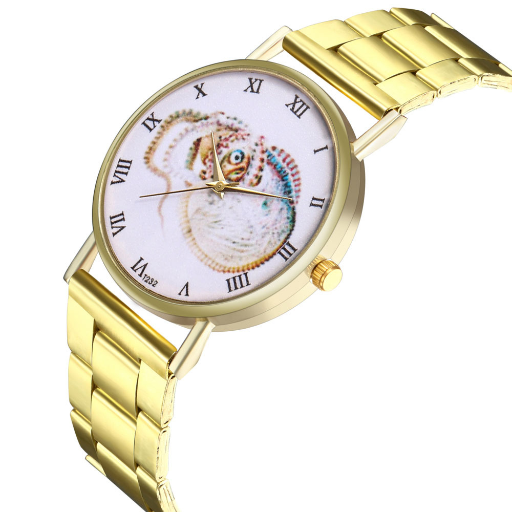 周连发热销款章鱼手表复古风格海洋生物女士男士手表石英表t232-g
