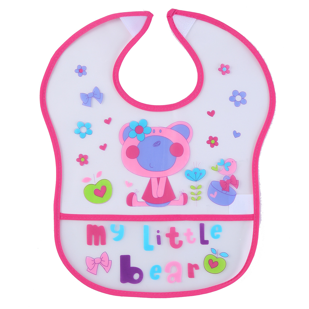 Lionbear Cute Eva Three-Dimensional Disposable Baby Bib Bib Waterproof Smock Saliva Towel Factory Direct Sales OEM