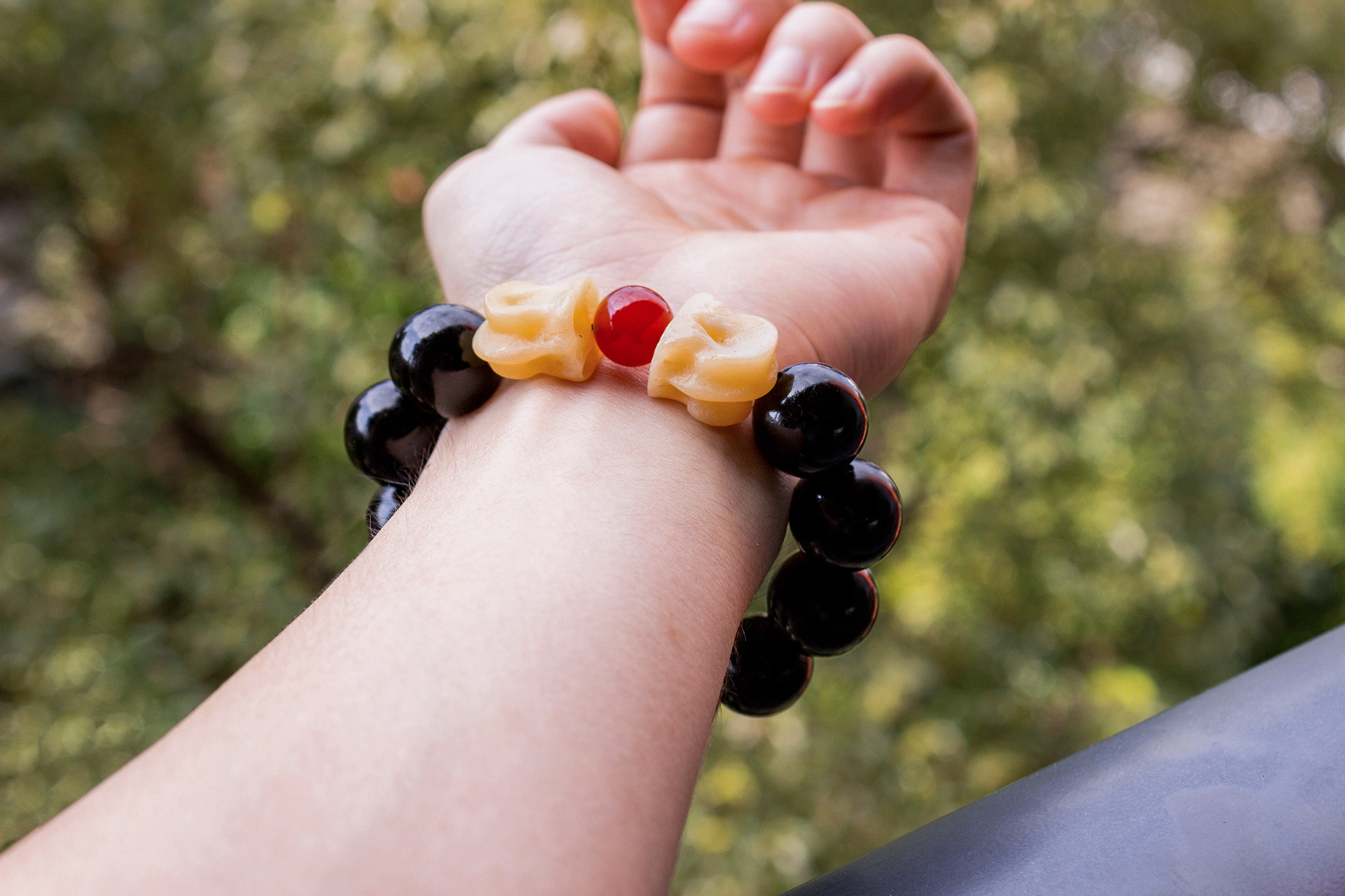 水牛角工艺品手串牛角手链佛珠大气文玩饰品男士