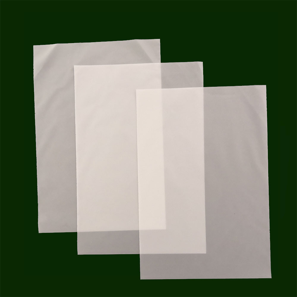 现货厂家直销半透明磨砂平口袋 电子产品环保包装袋可定制logo