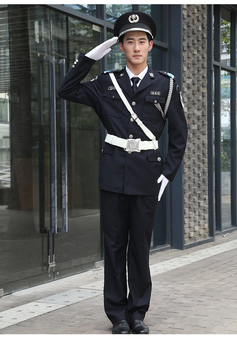 高档售楼部物业长袖保安服案场外套工作服新款礼宾套装小区制服