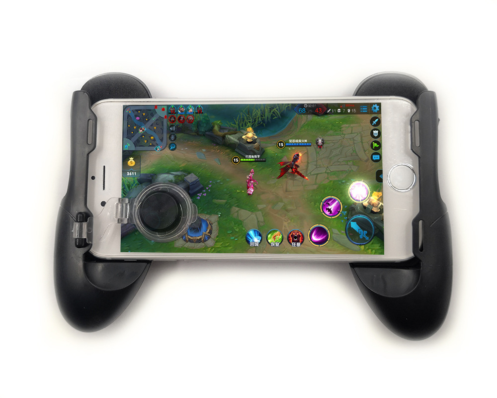 手机游戏三合一手柄 王者荣耀摇杆 手机桌面支架 吃鸡神器手柄