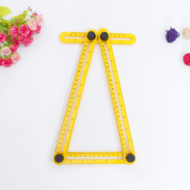 塑料四折尺 活动4折叠尺子 abs塑料尺,塑料折尺,塑料四折尺,活动尺子