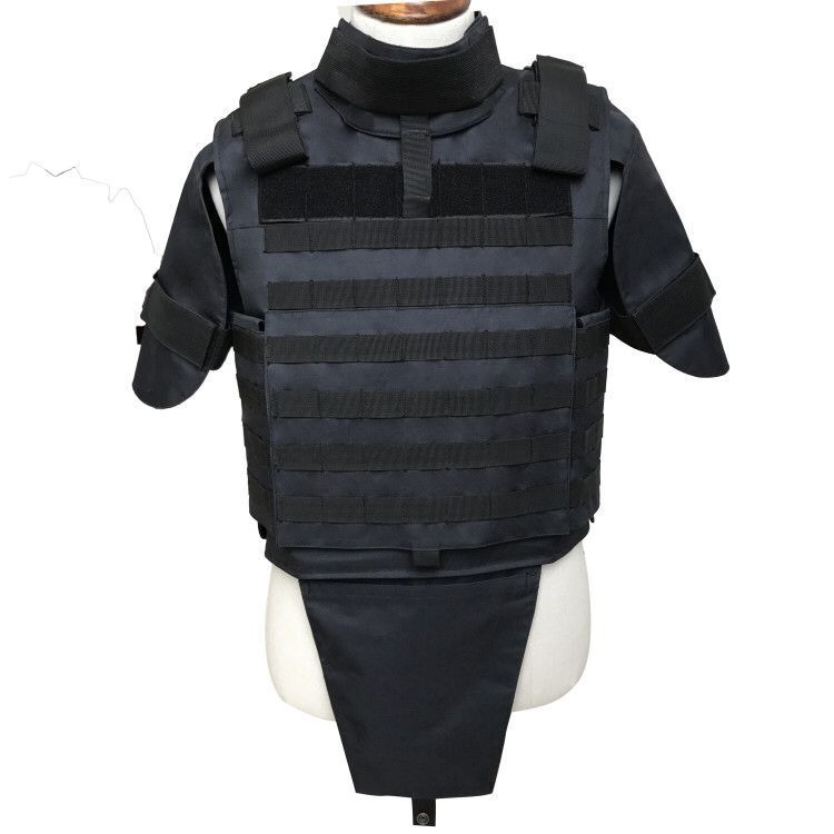 安保防卫凯夫拉全防护衣 芳纶二级三级防御马甲 单兵护体防卫服