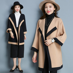 新款毛衣大衣编织