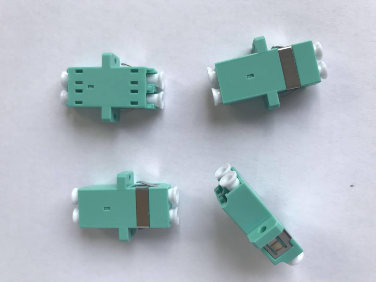 电信级lc万兆双工光纤适配器/法兰盘/光纤耦合器/对接头