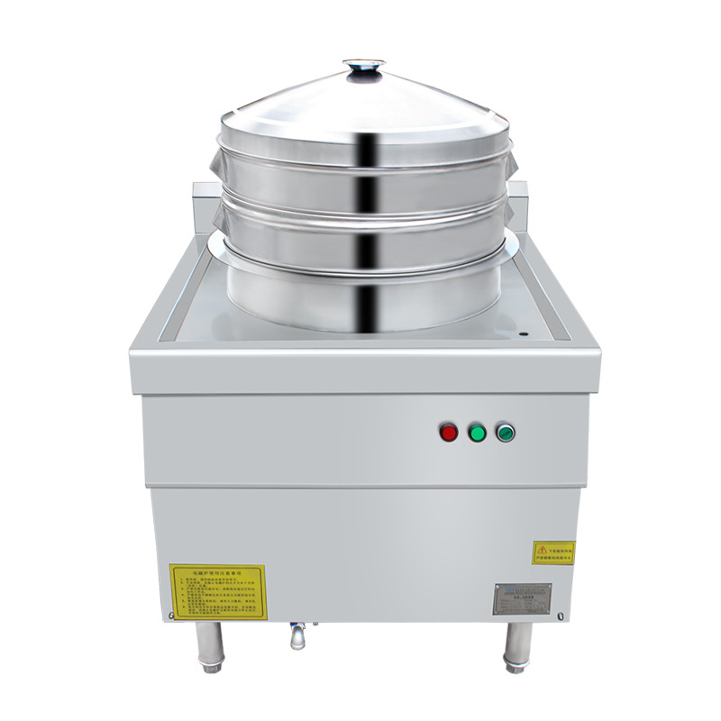 电热蒸包炉 灶博士商用电蒸炉 可定制馒头小笼包蒸饺茶点圆形蒸炉