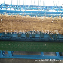 【新型】草坪养护保湿草帘机 稻草秸秆草垫编制机 厚度宽度可调