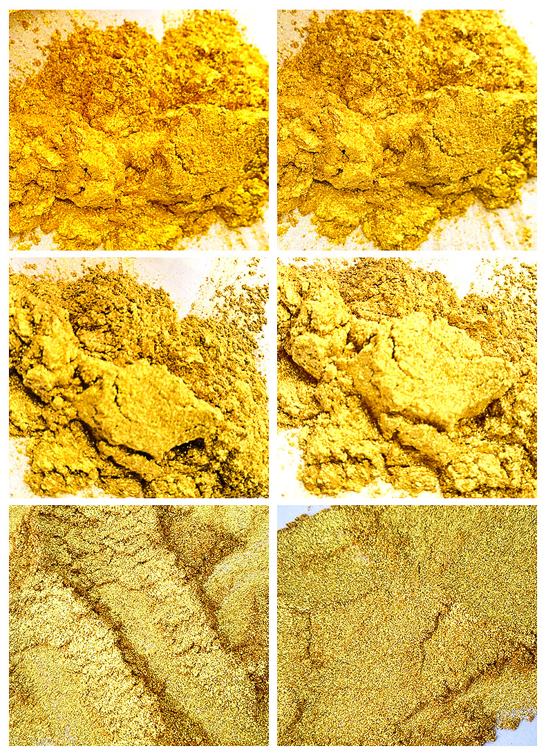 金色珠光粉 德国默克金粉 进口黄金粉