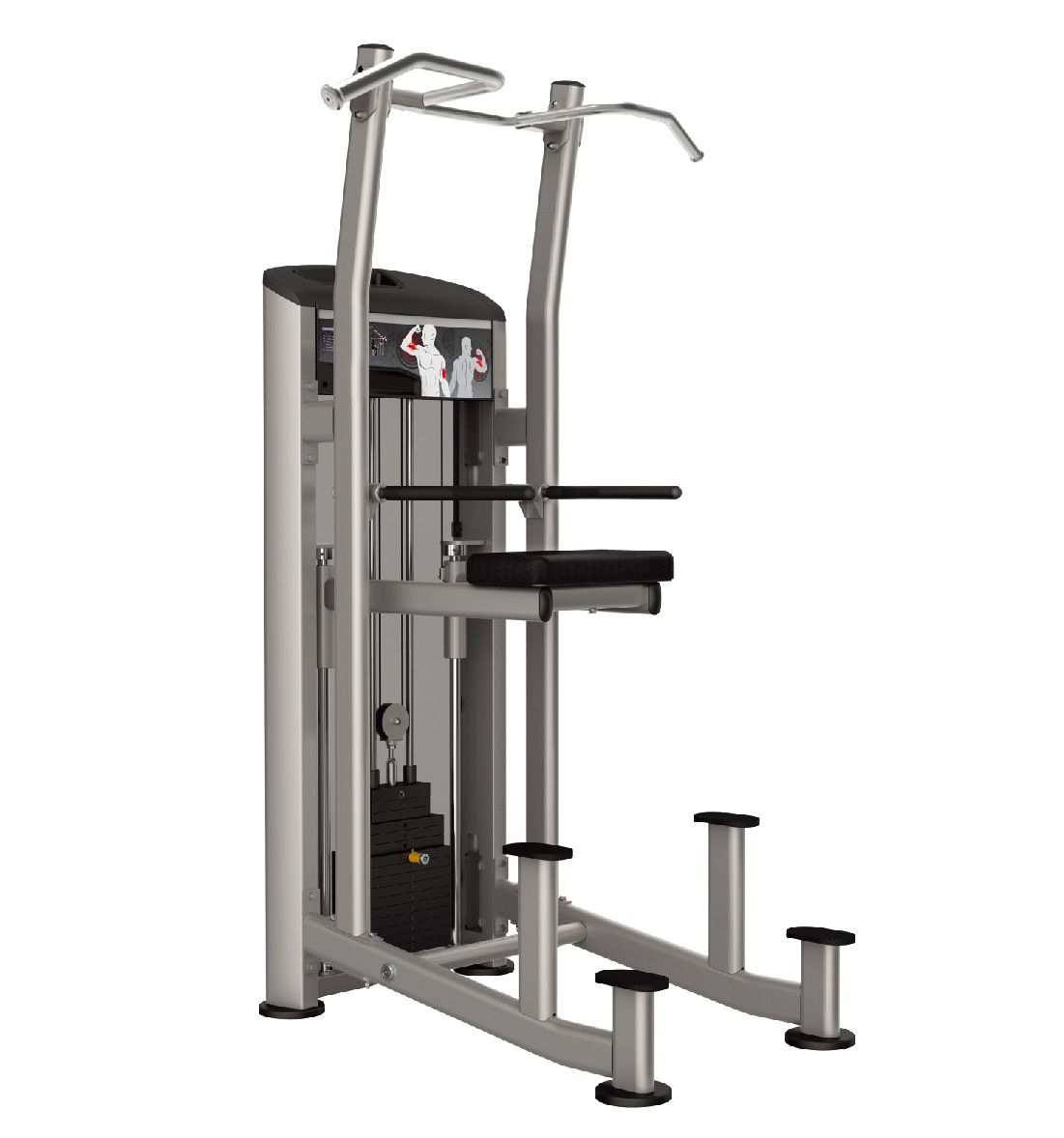 英派斯ie9520商用助力引体上升臂屈伸练习辅助式引体向上训练器械