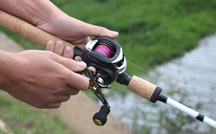 碳素路亚竿双竿稍直柄枪柄远投海竿钓鱼杆套装水滴轮威海厂家批发