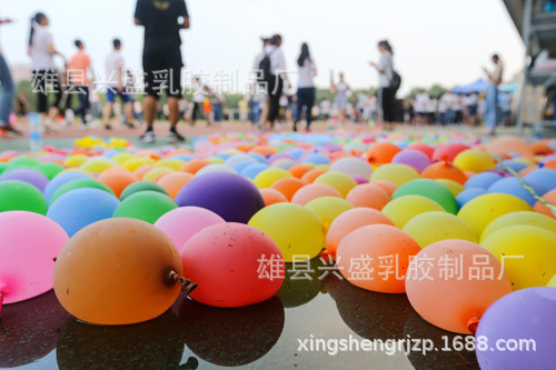 厂家批发打靶气球大三号3号庙会飞镖打靶儿童玩具加厚乳胶水气球