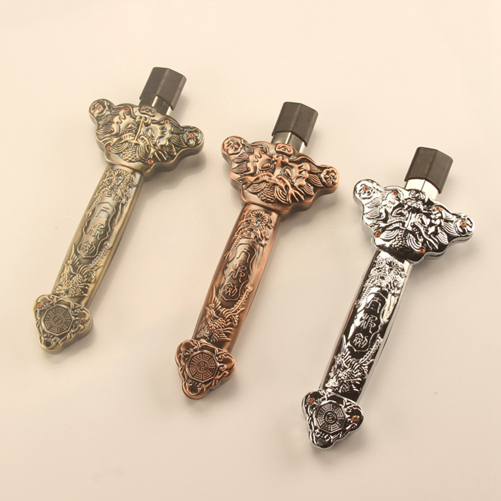 不锈钢伸缩剑120白健身剑创意摆件家居工艺品批发厂家直供